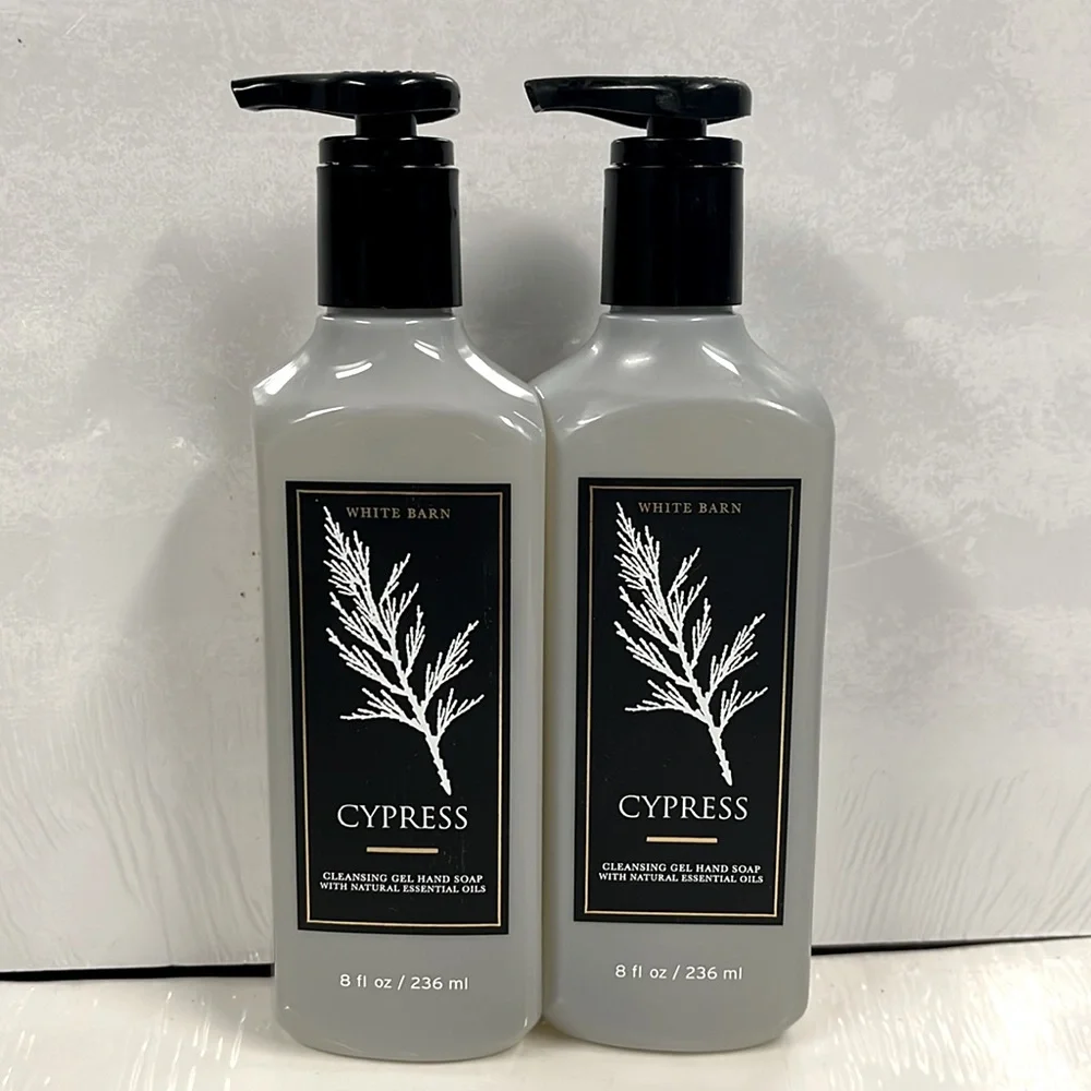 Bath & Body Works White Barn Cypress Hand Soap [Set of 2] - NWT